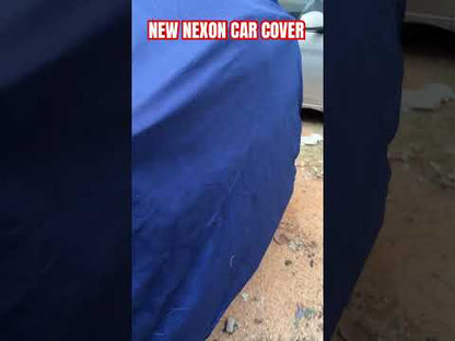 ASCOT, CAR COVER Premium 3-Layer Waterproof & Heat-Resistant Car Cover for Maruti Suzuki Nexa FRONX | UV Shield, Dustproof, Stormproof, Cotton Lining | Mirror Pockets, Belt & Buckle Lock